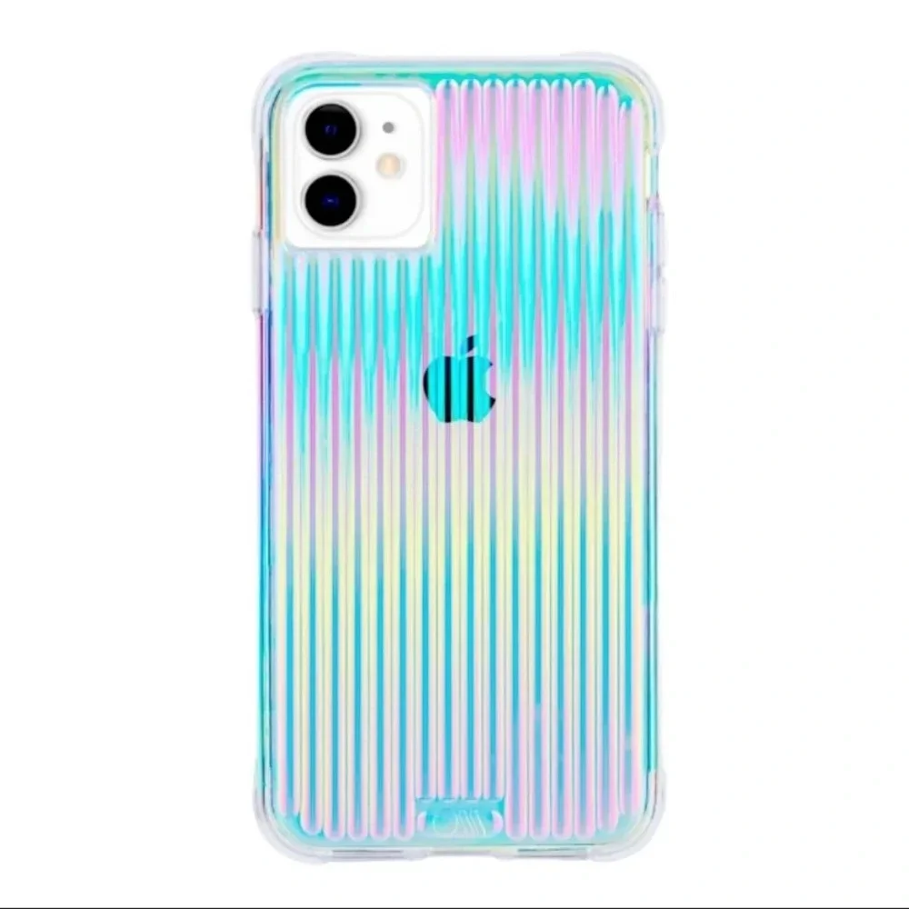 🆕 Case Mate Tough Groove Iridescent iphone Case
